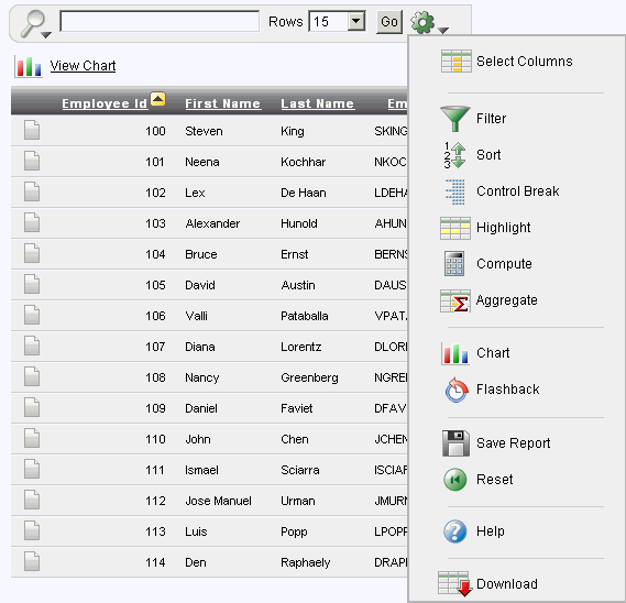 Description of int_rprt_settings.gif follows Description of int_rprt_settings.gif follows
